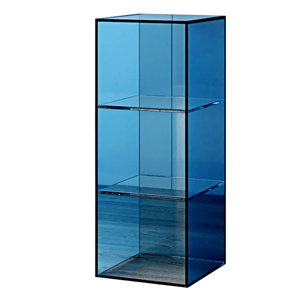 Closed Back Storage Bookshelf Scandinavian Standard Acrylic Bookcase