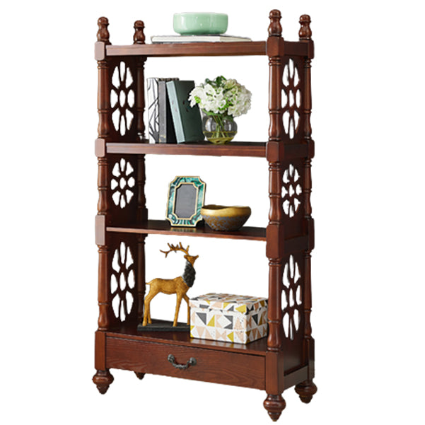 Rectangle Solid Wood Storage Bookshelf Nordic Study Room Bookcase