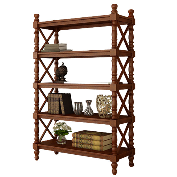 Rectangle Solid Wood Storage Bookshelf Nordic Study Room Bookcase