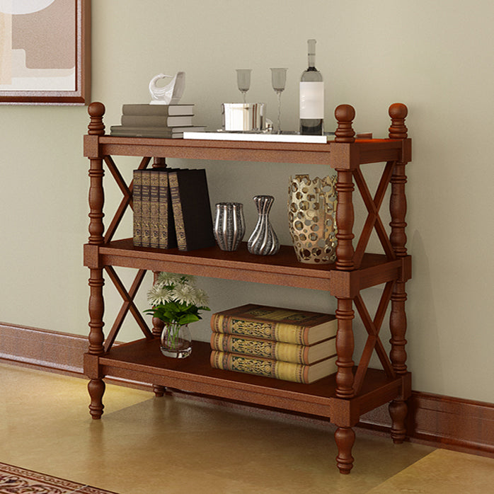 Rectangle Solid Wood Storage Bookshelf Nordic Study Room Bookcase