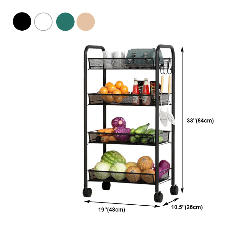 Modern Iron Bookcase, 10.5" W Geometric Bookshelf for Any Room