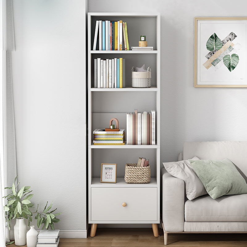Open Wooden Bookcase Modern Minimalist Home Living Room Bedroom Bookshelf