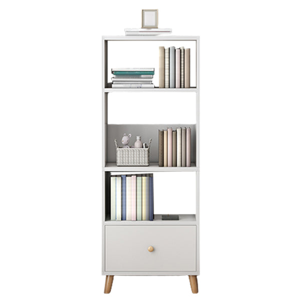 Open Wooden Bookcase Modern Minimalist Home Living Room Bedroom Bookshelf