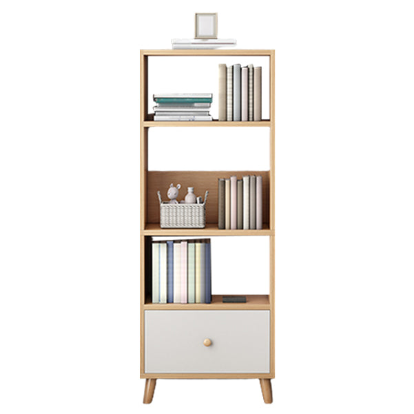 Open Wooden Bookcase Modern Minimalist Home Living Room Bedroom Bookshelf