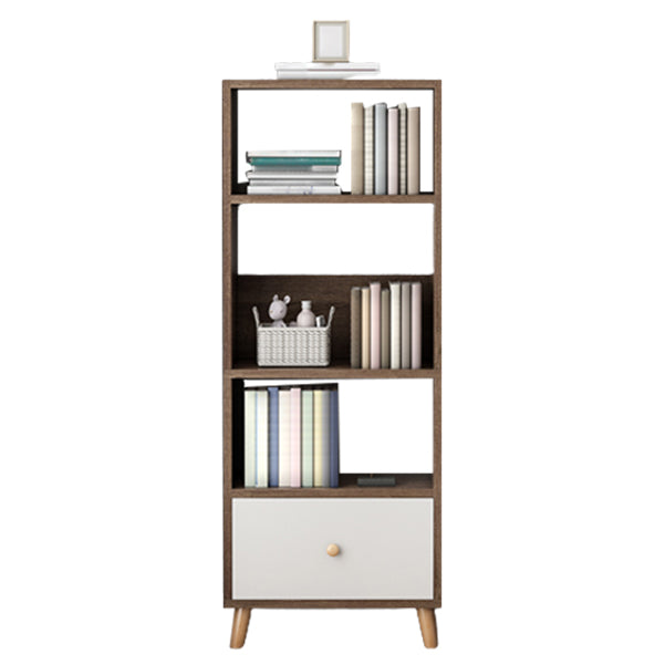 Open Wooden Bookcase Modern Minimalist Home Living Room Bedroom Bookshelf