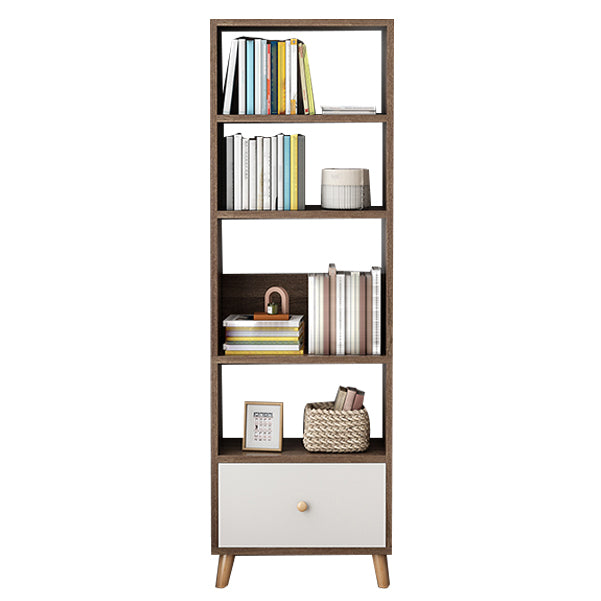 Open Wooden Bookcase Modern Minimalist Home Living Room Bedroom Bookshelf