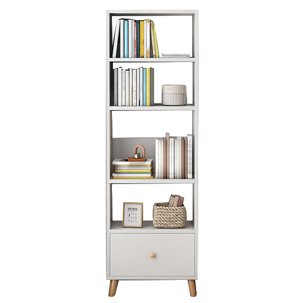 Open Wooden Bookcase Modern Minimalist Home Living Room Bedroom Bookshelf