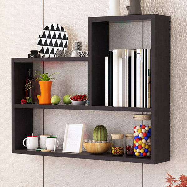 23.6' ' H Scandinavian Floating Shelf Manufactured Wood Bookcase
