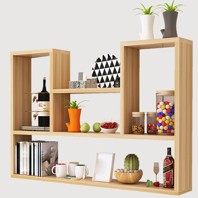 23.6' ' H Scandinavian Floating Shelf Manufactured Wood Bookcase