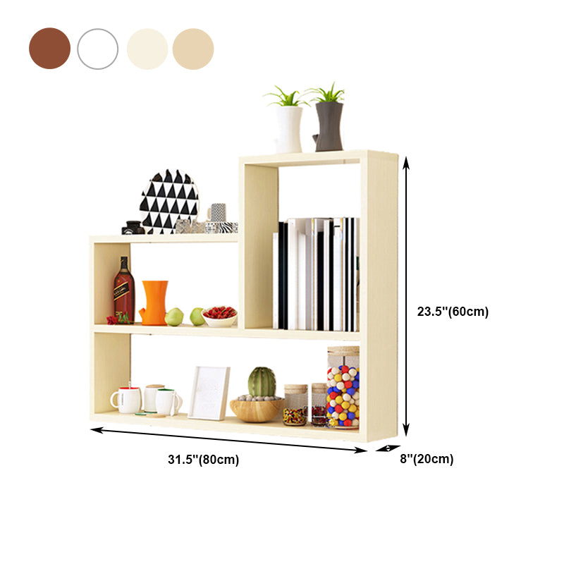 23.6' ' H Scandinavian Floating Shelf Manufactured Wood Bookcase