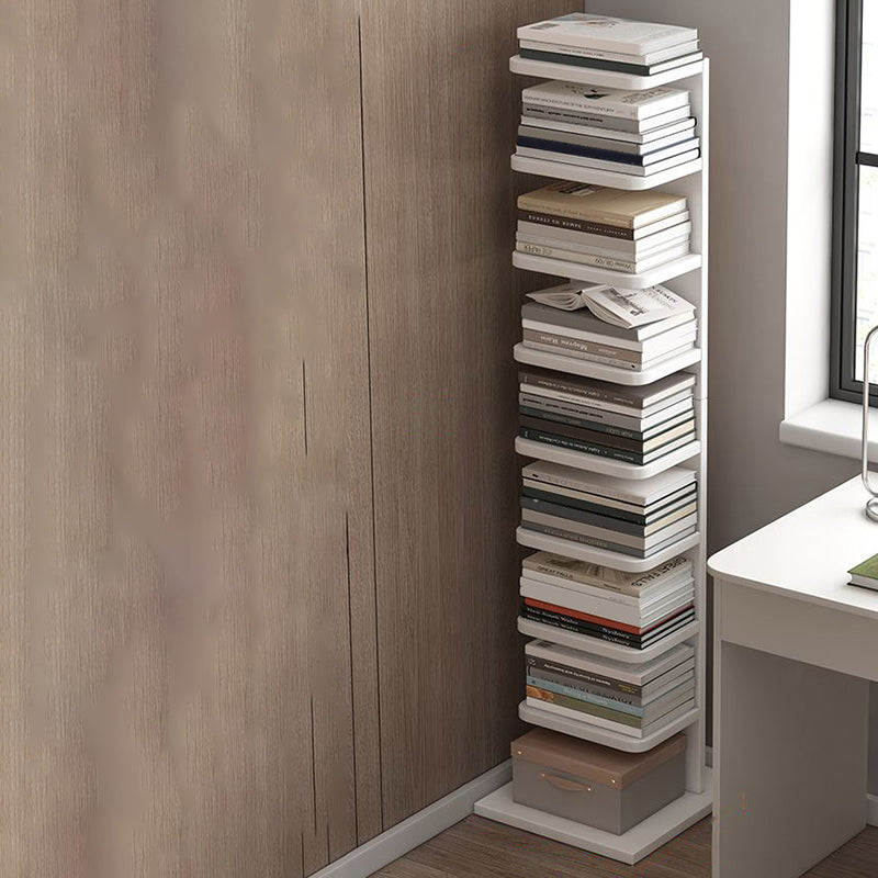 13.78"W Bookcase Contemporary Style Bookshelf for Home and Office