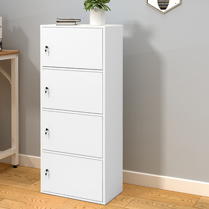 11.8-inch Wide Bookshelf Contemporary Closed Back Bookcase for Bedroom