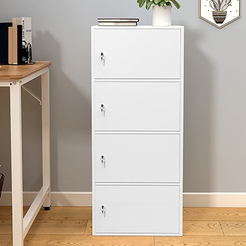 11.8-inch Wide Bookshelf Contemporary Closed Back Bookcase for Bedroom