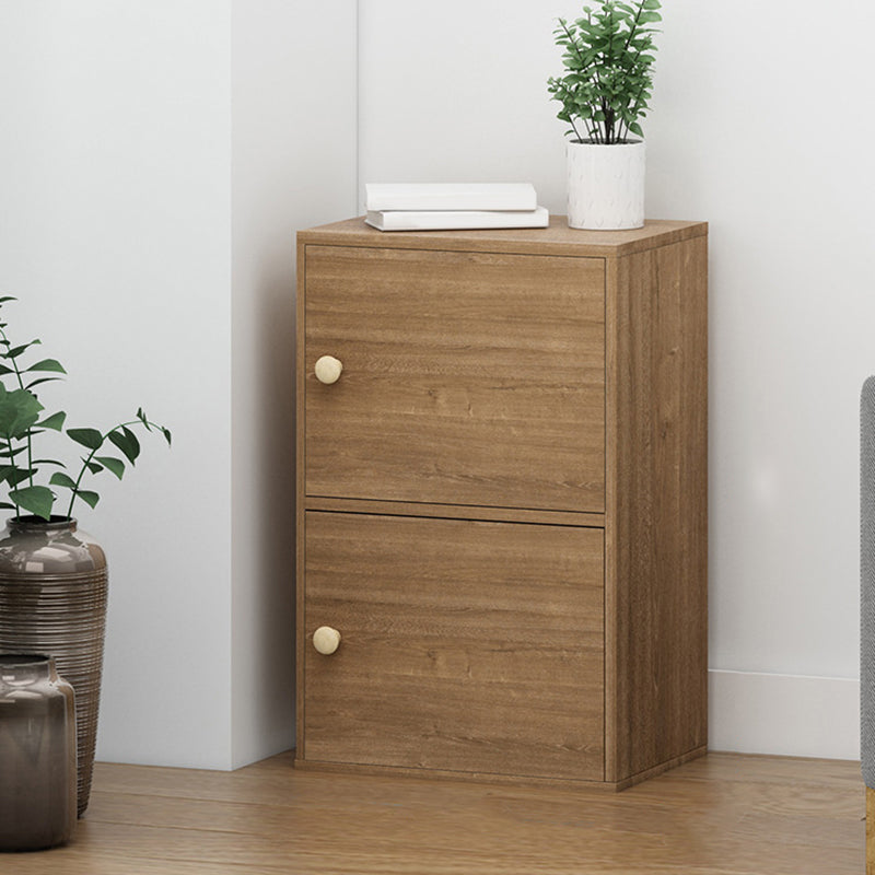 11.8-inch Wide Bookshelf Contemporary Closed Back Bookcase for Bedroom