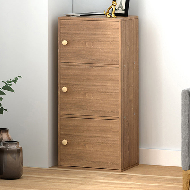 11.8-inch Wide Bookshelf Contemporary Closed Back Bookcase for Bedroom