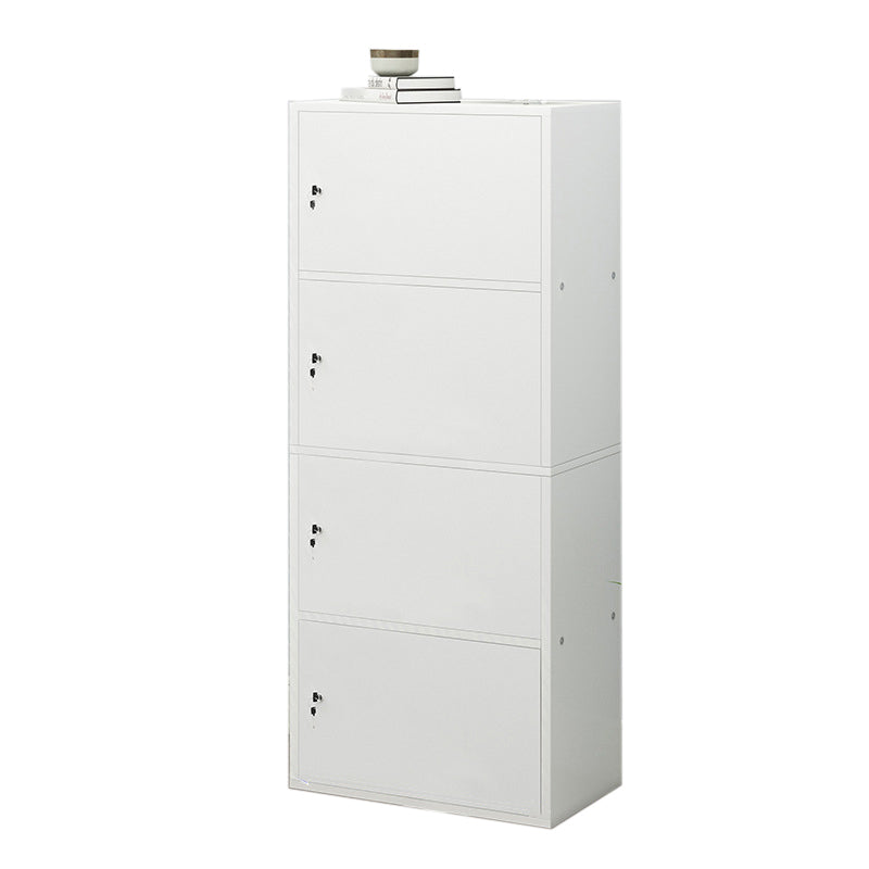 11.8-inch Wide Bookshelf Contemporary Closed Back Bookcase for Bedroom