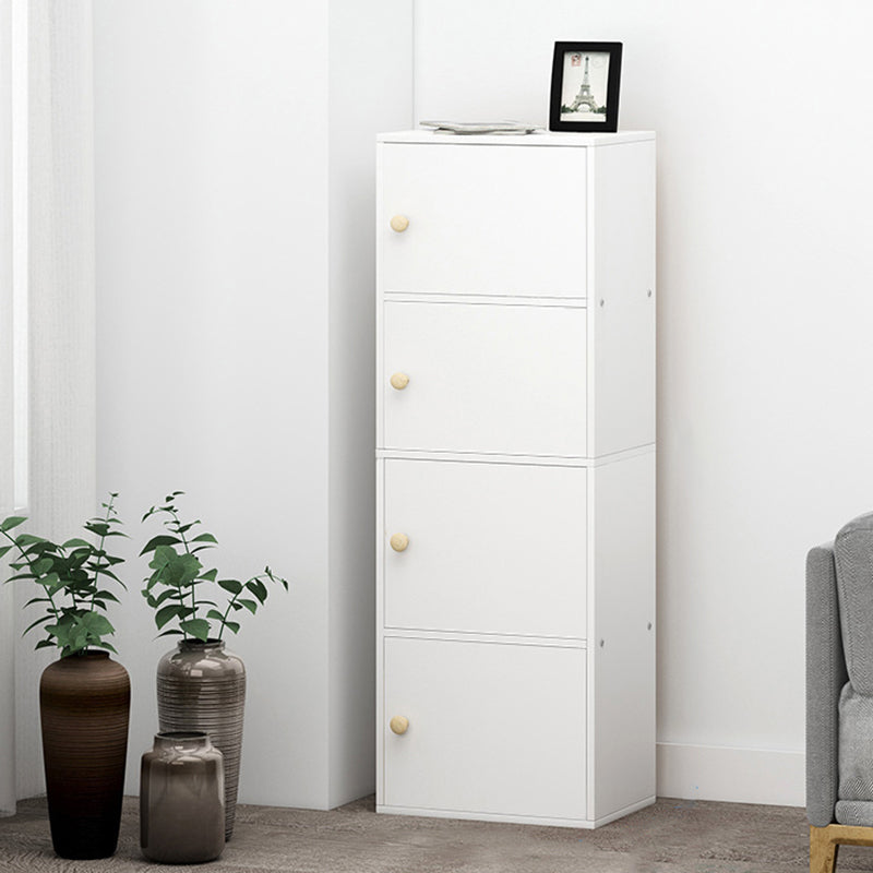 11.8-inch Wide Bookshelf Contemporary Closed Back Bookcase for Bedroom