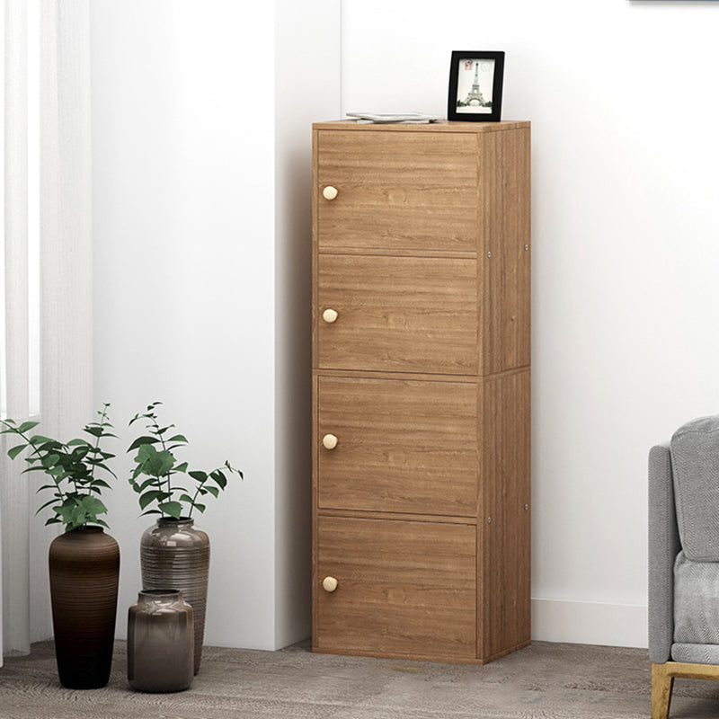 11.8-inch Wide Bookshelf Contemporary Closed Back Bookcase for Bedroom