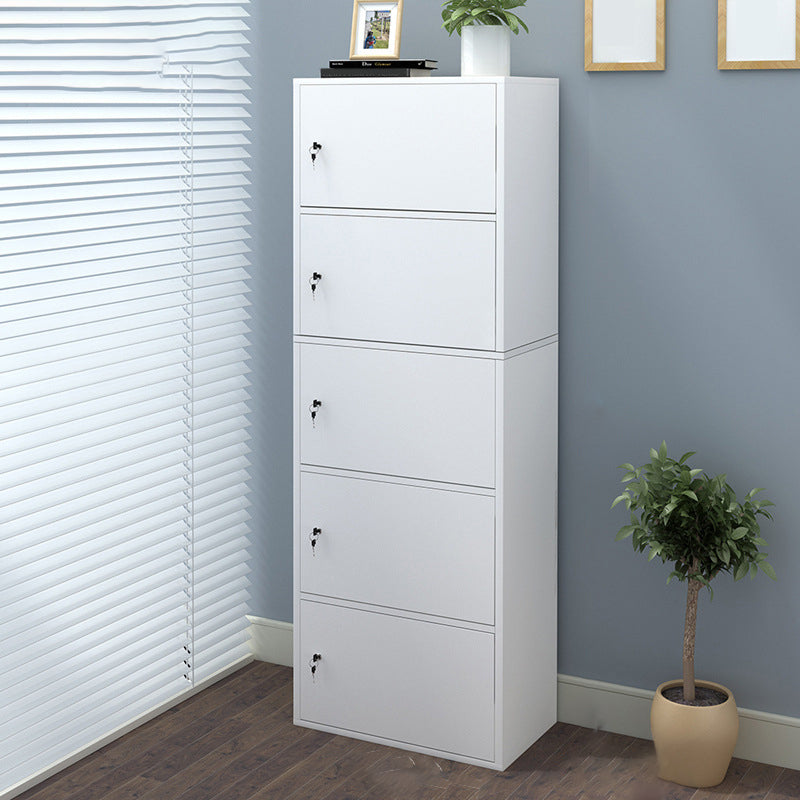 11.8-inch Wide Bookshelf Contemporary Closed Back Bookcase for Bedroom