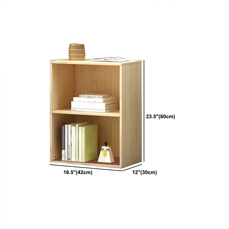11.8-inch Wide Bookshelf Contemporary Closed Back Bookcase for Bedroom