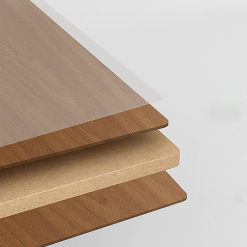 16" D Storage Chest Modern Wood Storage Chest in White and Brown