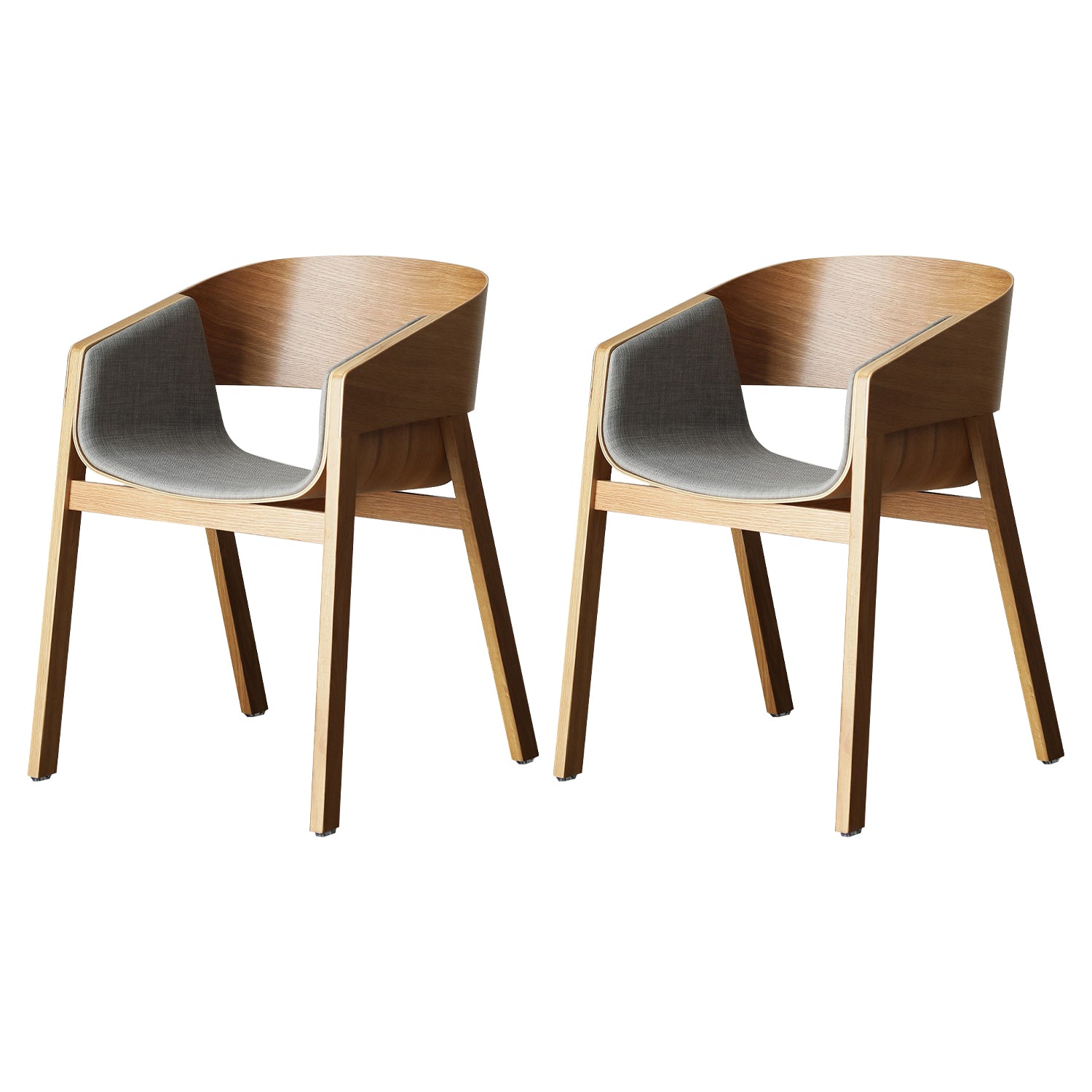 Traditional Wood Dining Arm Chairs Open Back Dining Side Chair for Restaurant Use