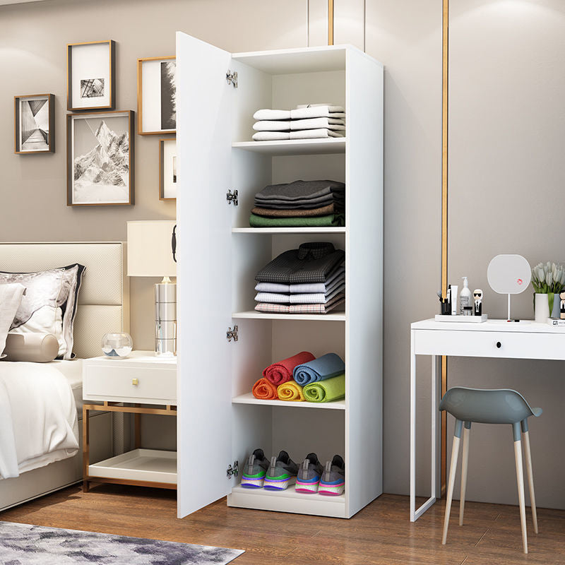 Hinged Wardrobe Closet Non-Hanging Wardrobe Armoire for Bedroom