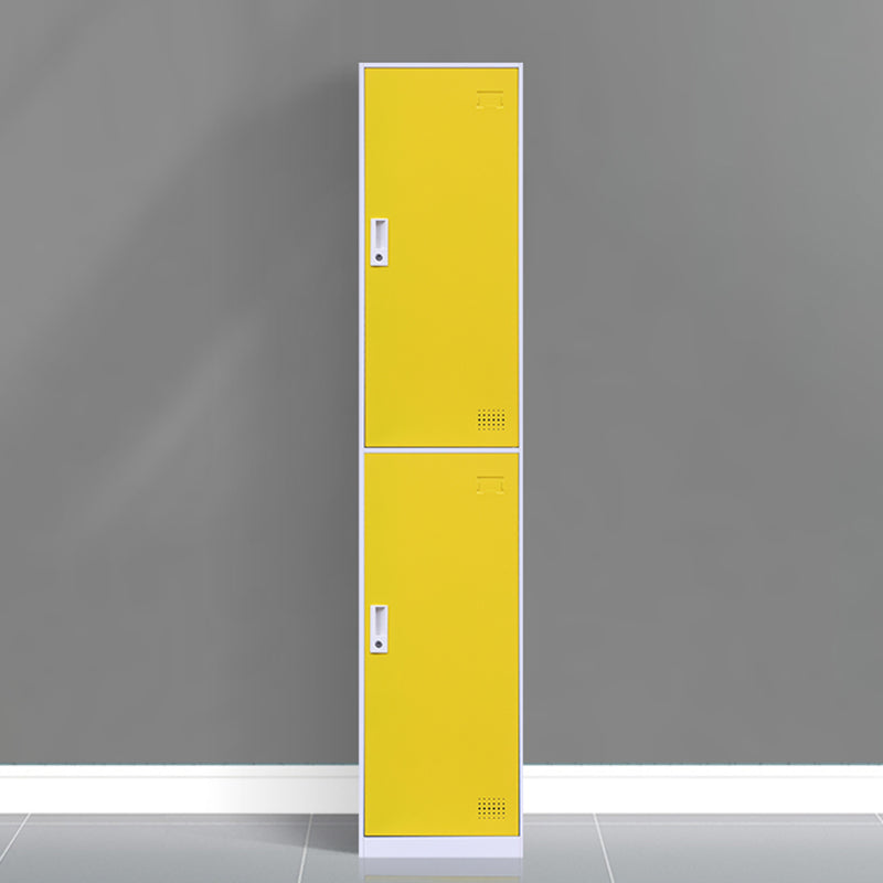 Non-Hanging Storage Cabinet Contemporary Steel Wardrobe Armoire