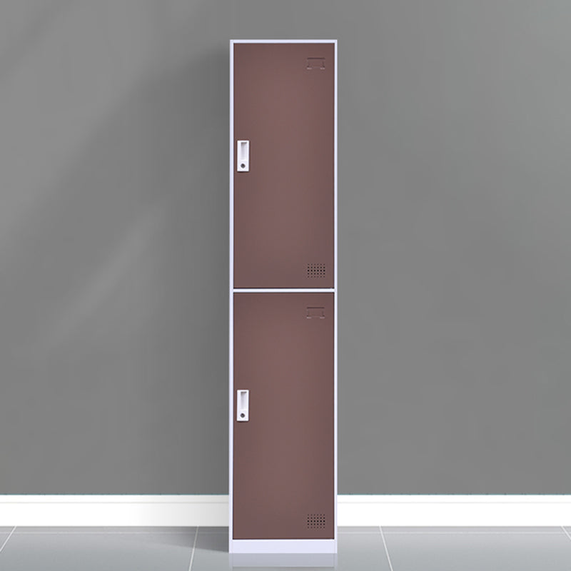 Non-Hanging Storage Cabinet Contemporary Steel Wardrobe Armoire