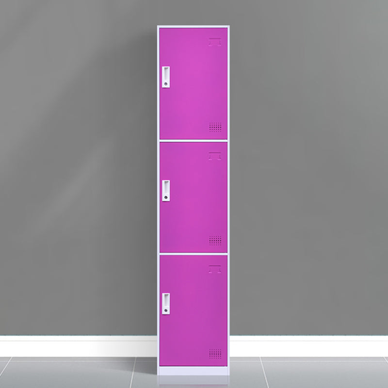 Non-Hanging Storage Cabinet Contemporary Steel Wardrobe Armoire