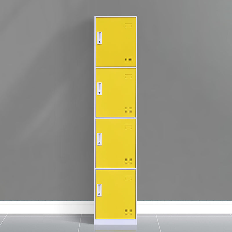 Non-Hanging Storage Cabinet Contemporary Steel Wardrobe Armoire