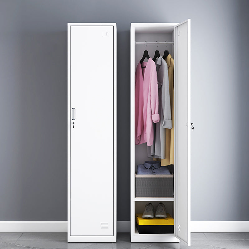 Contemporary Wardrobe Metal Wardrobe Closet for Home,16.54" D x 14.96" W x 70.87" H