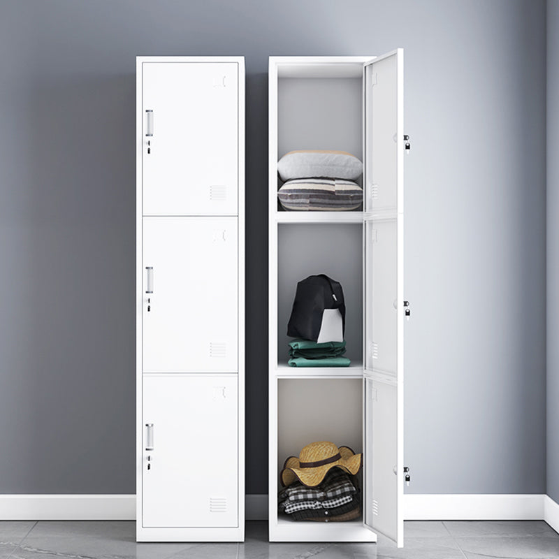 Contemporary Wardrobe Metal Wardrobe Closet for Home,16.54" D x 14.96" W x 70.87" H