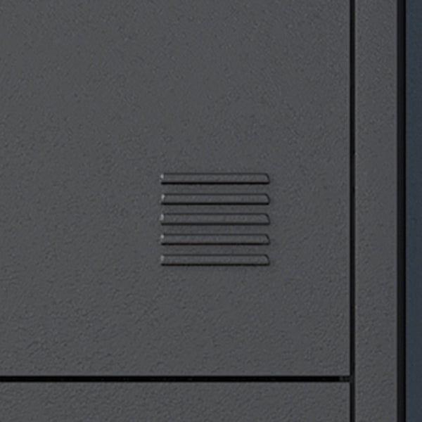 Contemporary Wardrobe Metal Wardrobe Closet for Home,16.54" D x 14.96" W x 70.87" H