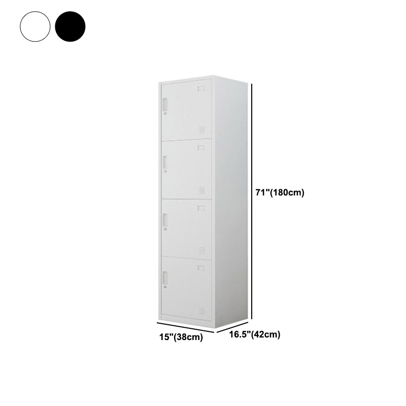 Contemporary Wardrobe Metal Wardrobe Closet for Home,16.54" D x 14.96" W x 70.87" H