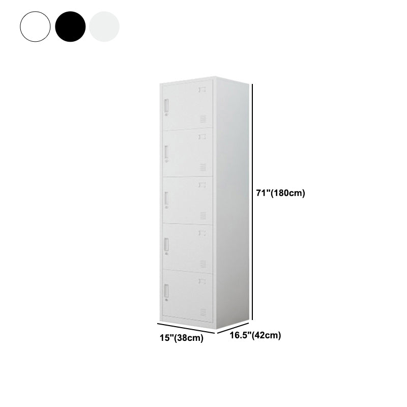 Contemporary Wardrobe Metal Wardrobe Closet for Home,16.54" D x 14.96" W x 70.87" H