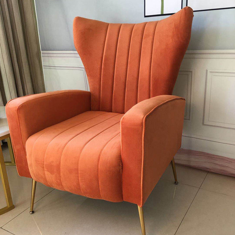 Wingback Chair 27.55" L x 34.25" W x 40.94" H Basic Four Leg Wingback Chair