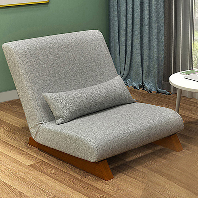 27.95"Wide * 26.37"Deep Cotton Blend Slipper Accent Chair with Tight Back