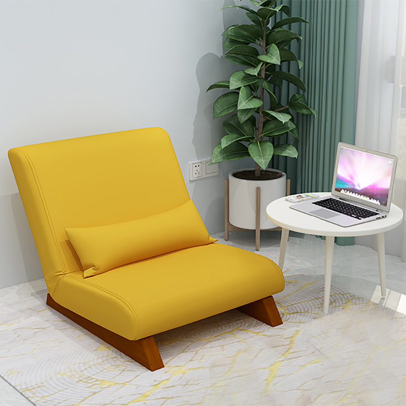 27.95"Wide * 26.37"Deep Cotton Blend Slipper Accent Chair with Tight Back