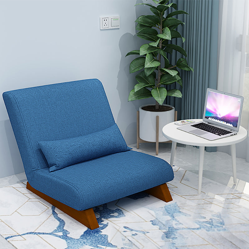 27.95"Wide * 26.37"Deep Cotton Blend Slipper Accent Chair with Tight Back