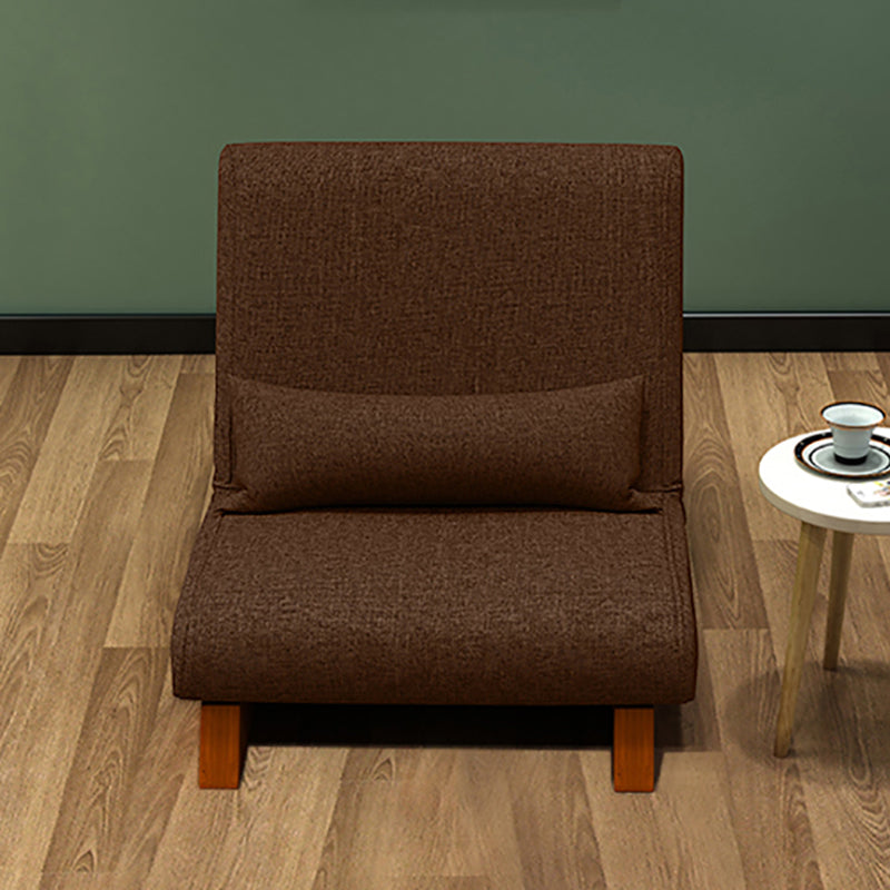 27.95"Wide * 26.37"Deep Cotton Blend Slipper Accent Chair with Tight Back