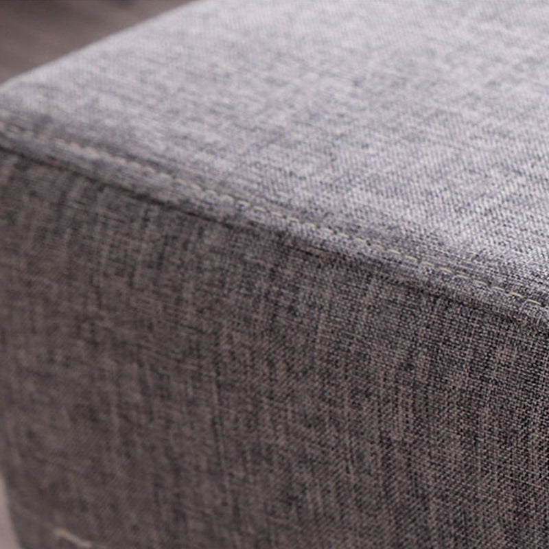 27.95"Wide * 26.37"Deep Cotton Blend Slipper Accent Chair with Tight Back