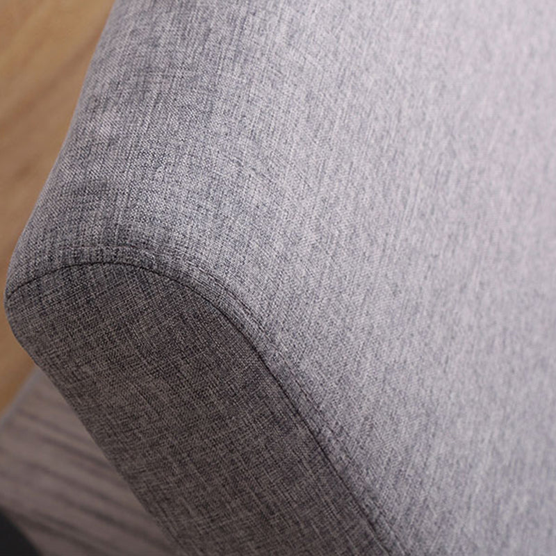 27.95"Wide * 26.37"Deep Cotton Blend Slipper Accent Chair with Tight Back