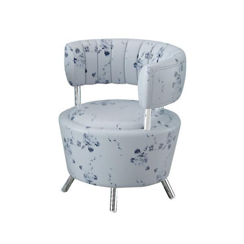 Faux Leather Chair 25.19" L x 23.22" W x 27.55" H Armless Chair