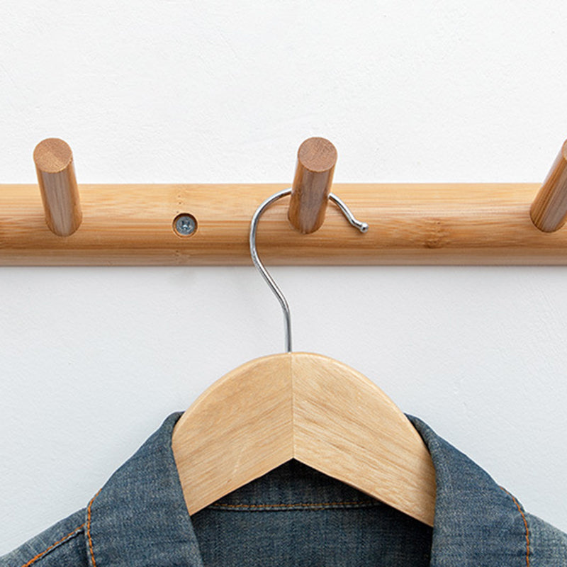 Contemporary Entryway Kit Wood Wall Mounted Hooks No Distressing Included Hall Stand