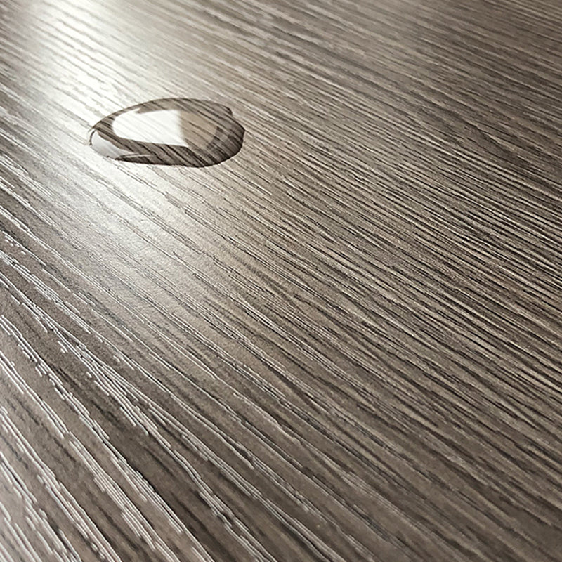 Modern Style Wood Panel Standard Bed with Rectangular Headboard