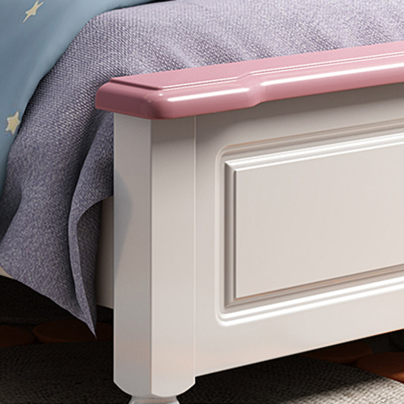 French Country Camel Back Headboard Standard Bed with Legs Bed