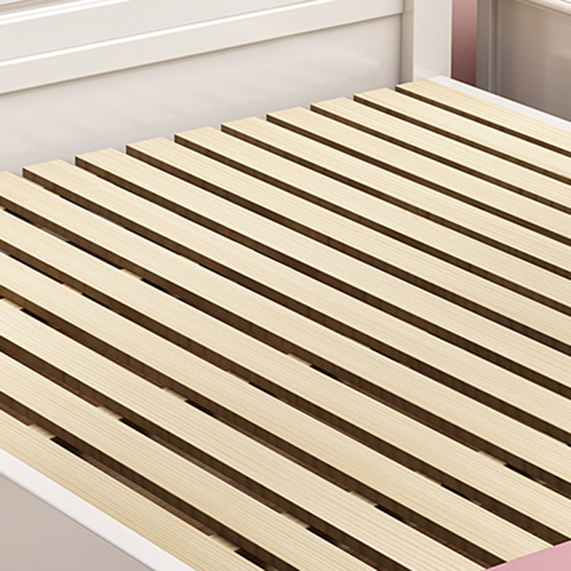 French Country Camel Back Headboard Standard Bed with Legs Bed