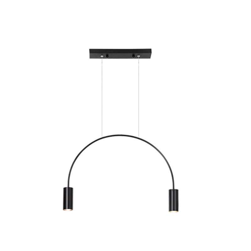 Aluminum 2 / 3 / 4 / 5 - Light Ceiling Light- Black / Gold Linear Kitchen Island Fixture