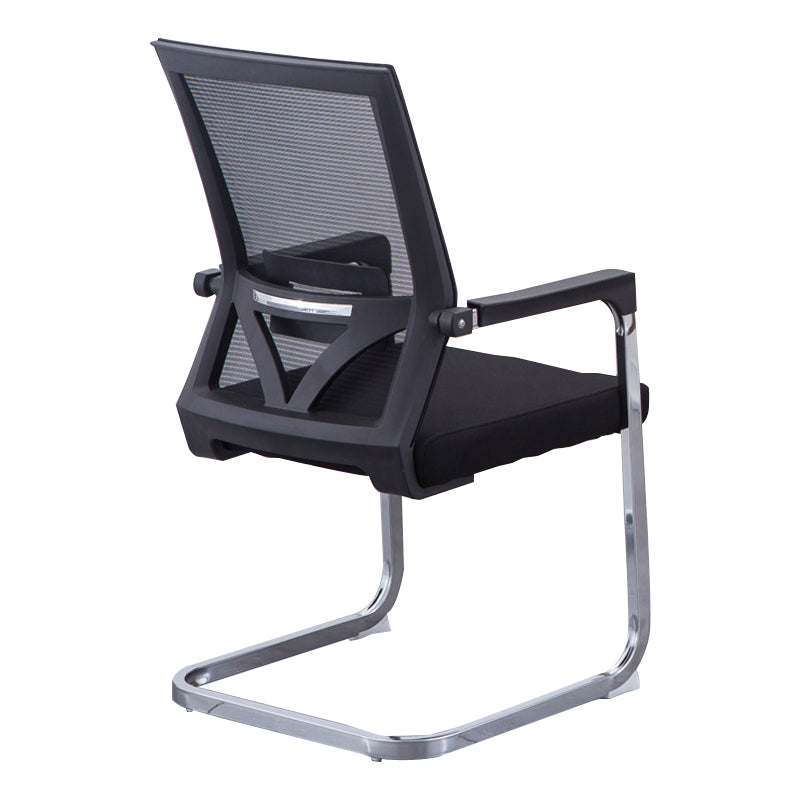 Medium/High Back Office Chair Fixed Arm Task Chair for Home Office